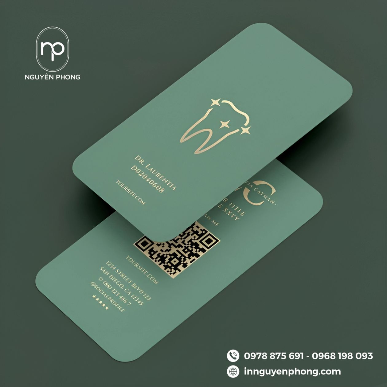 Card visit nha khoa